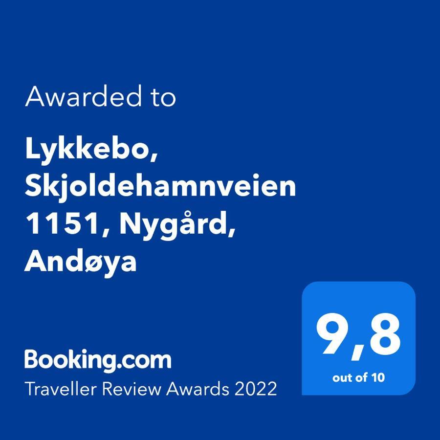 Villa Lykkebo, Skjoldehamnveien 1151, Nygard, Andoy Risoyhamn Exterior foto